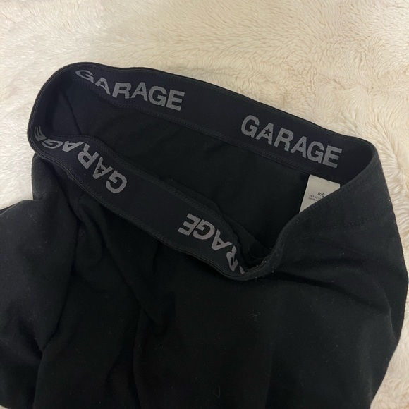 Garage black biker shorts - Picture 4 of 5
